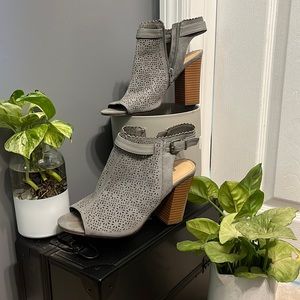 JustFab Chunky Heels